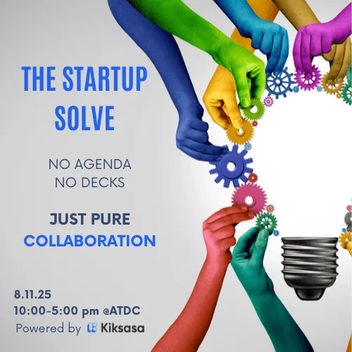 Kiksasa and ATDC Launch The Startup Solve